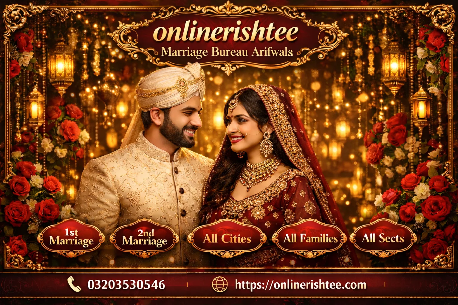 Trusted Marriage Bureau Arifwala with 1000+ Successful Matches