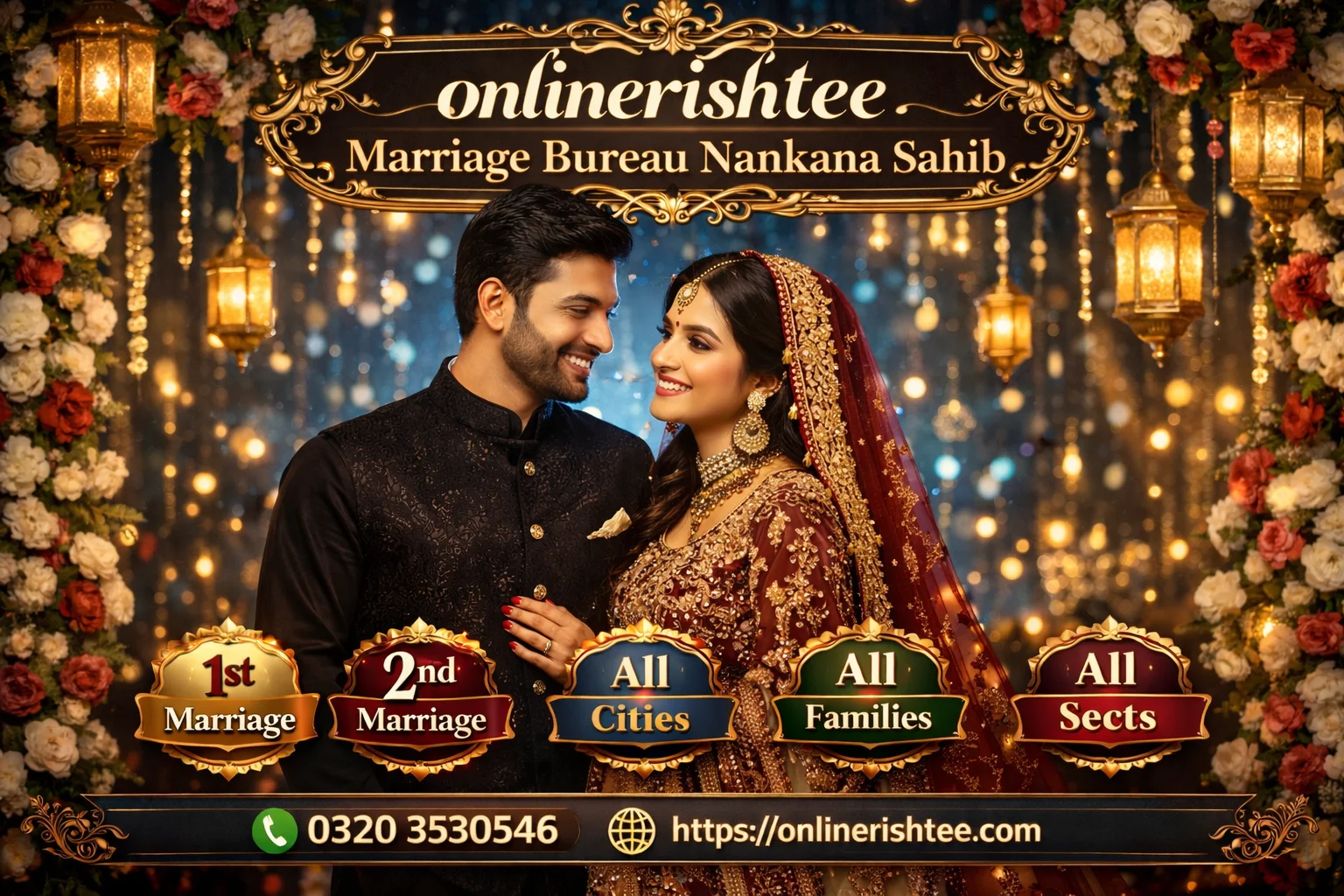 Famous Marriage Bureau Nankana Sahib with 2000+ Rishta Database