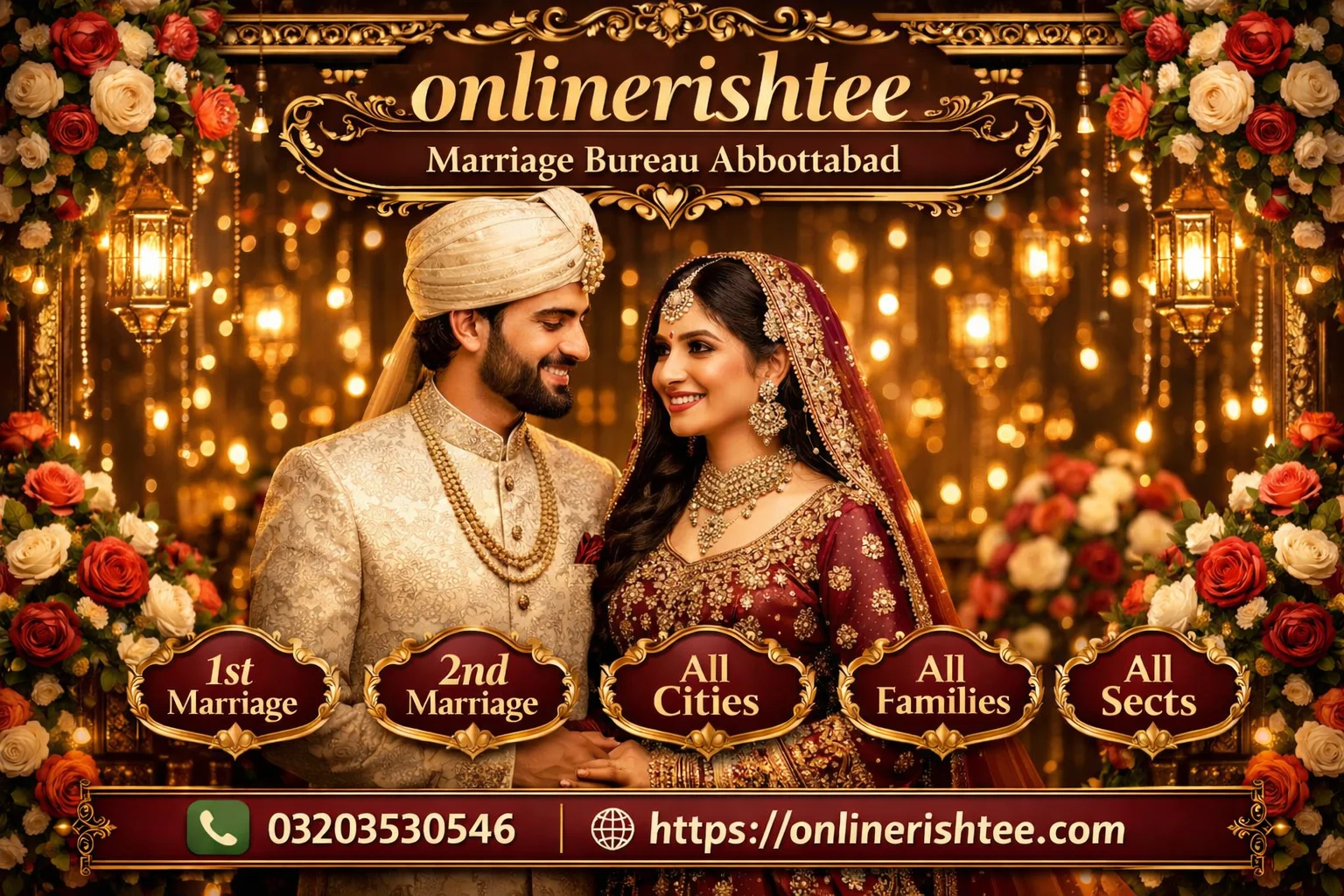 Well-Known Marriage Bureau Abbottabad with 40+ Cities Network