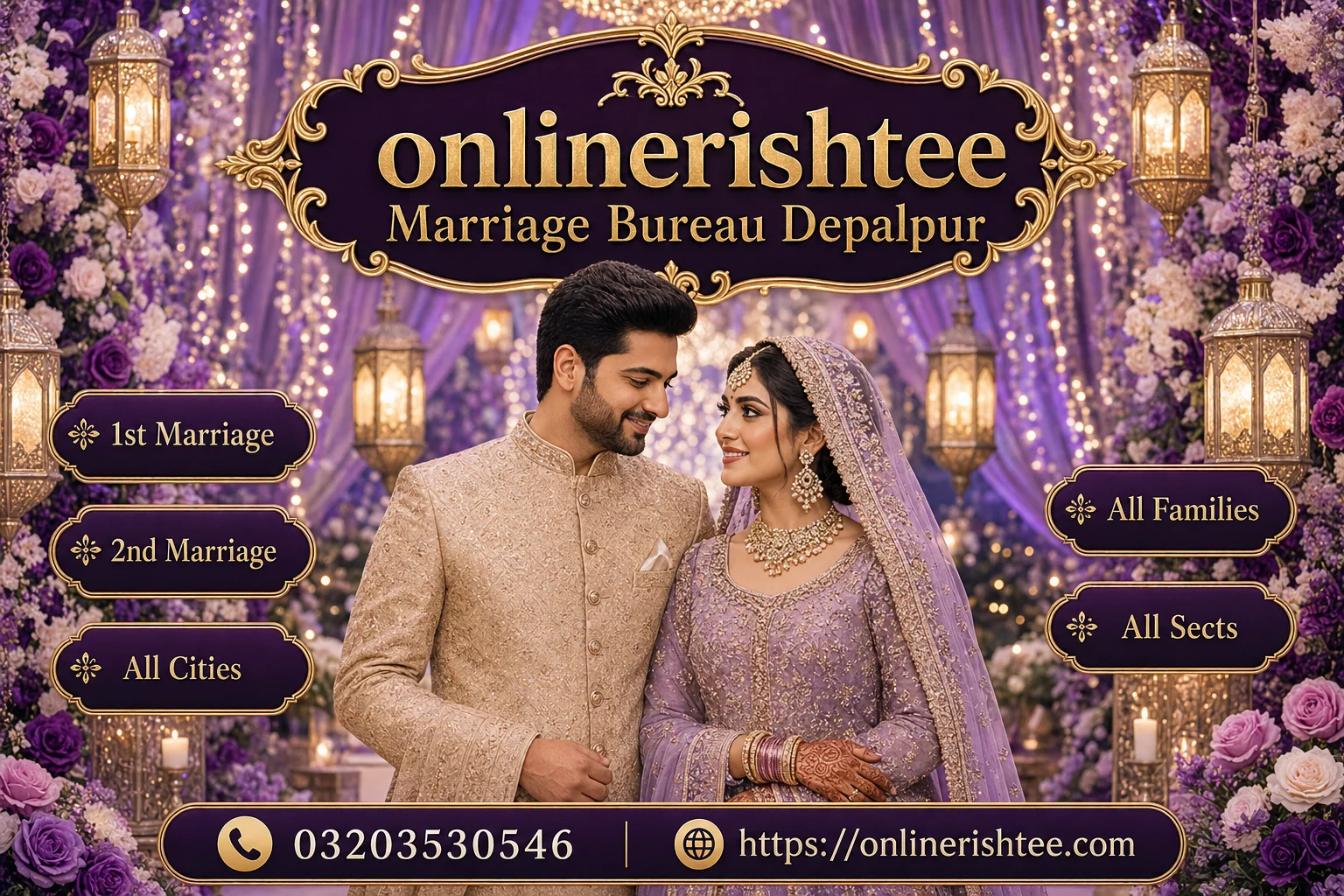 Professional Marriage Bureau Depalpur with 10+ Years Experience