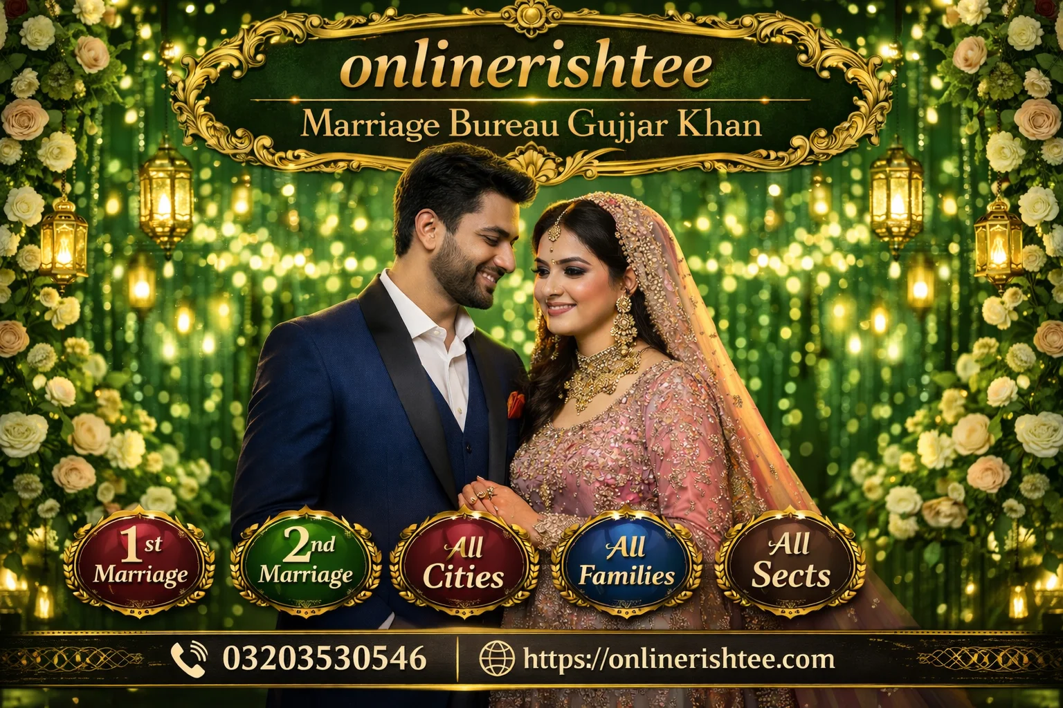 Professional Marriage Bureau Gujjar Khan with 20+ Expert Consultants