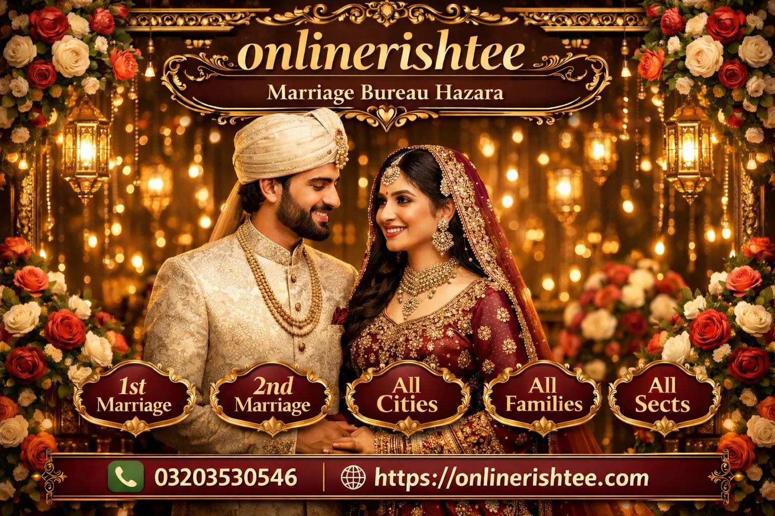 Experienced Marriage Bureau Hazara with 12+ Matching Experts