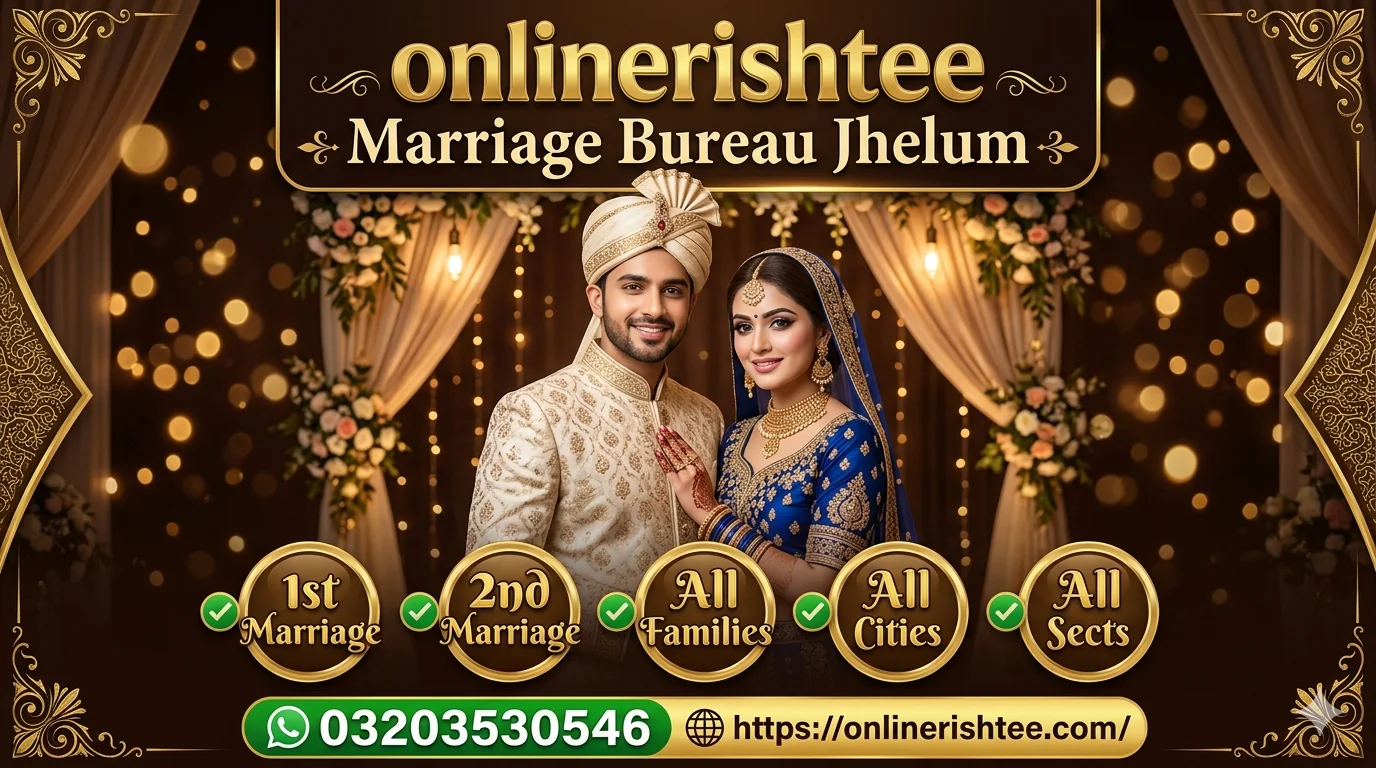 Highly Rated Marriage Bureau Jhelum with 4.9 Star Reviews