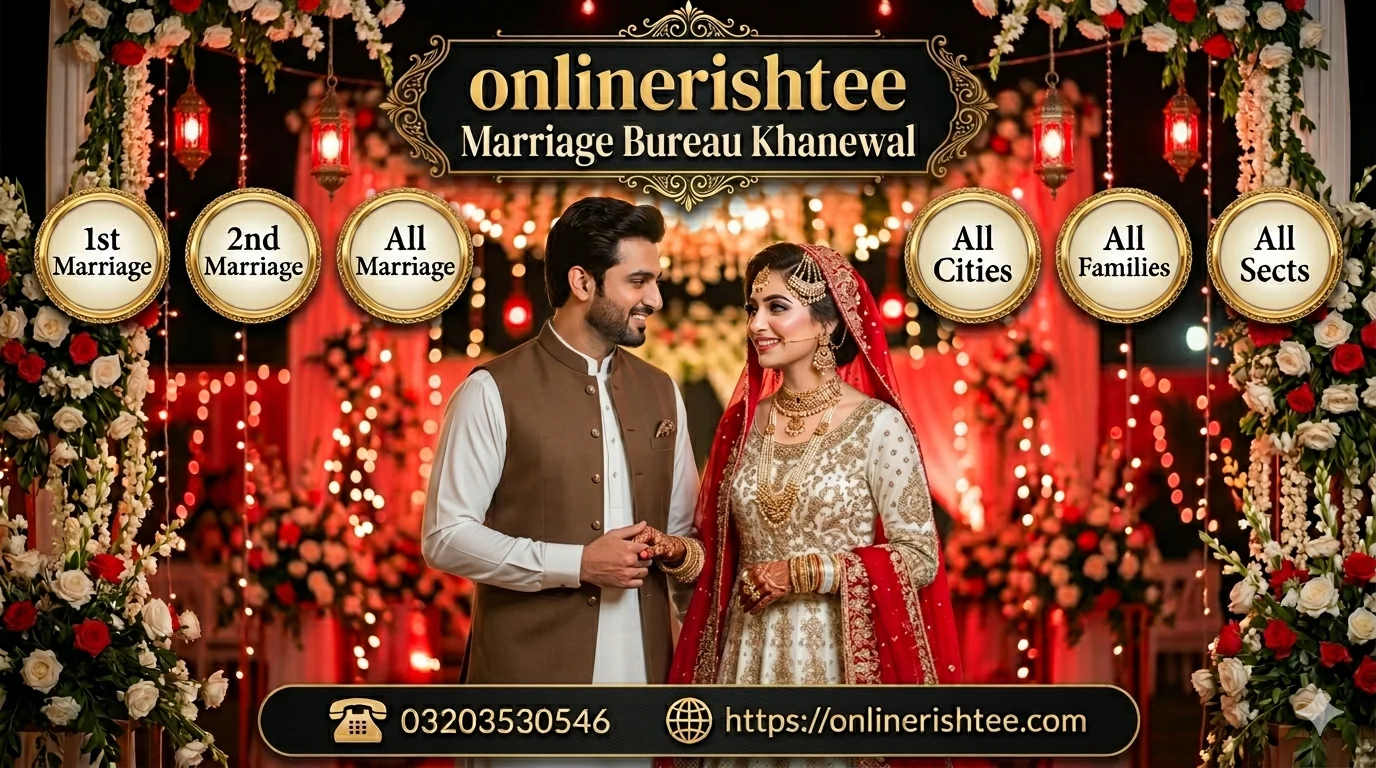No.1 Marriage Bureau Khanewal with 90% Client Satisfaction
