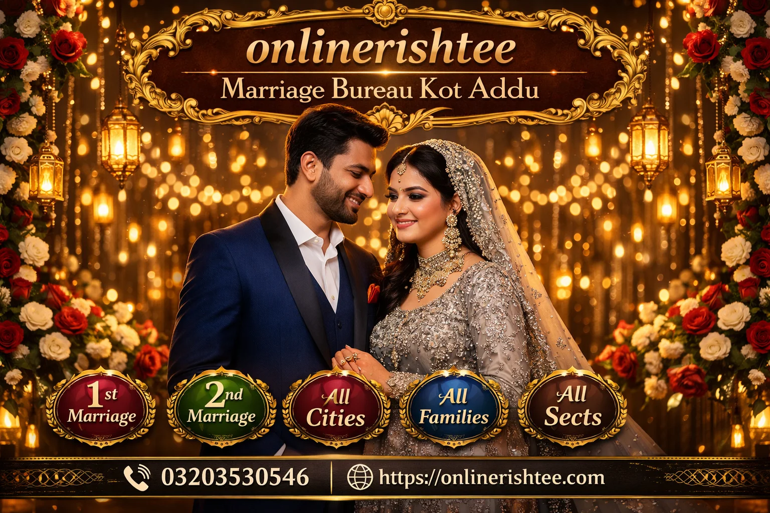 Trusted Marriage Bureau Kot Addu with 98% Privacy Assurance