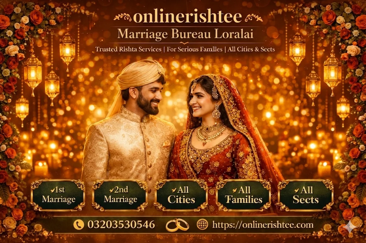 Trusted Marriage Bureau Loralai with 25+ Years Experience