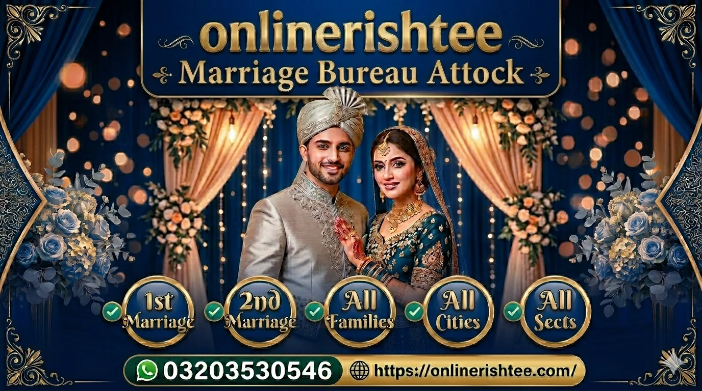 Authentic Marriage Bureau Attock with 70% Match Success