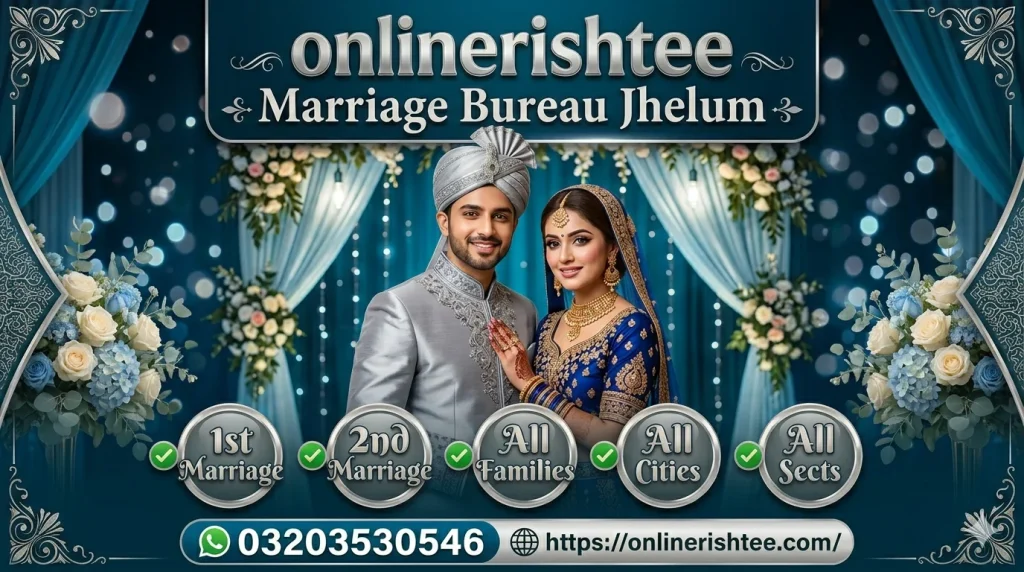 marriage bureau jhelum