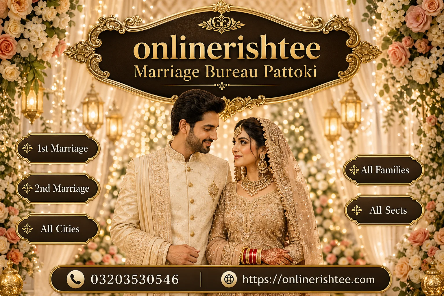 Trusted Marriage Bureau Pattoki with 1000+ Successful Matches