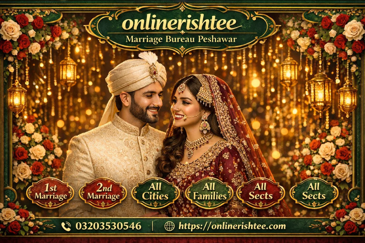 Famous Marriage Bureau Peshawar with 75% Repeat Clients