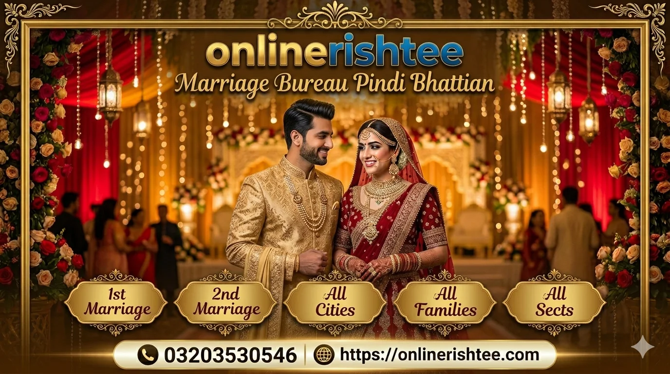Quick Marriage Bureau Pindi Bhattian with Same Day Rishta Options