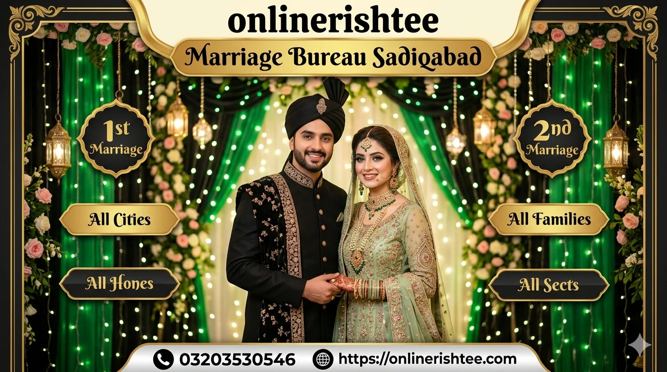 Affordable Marriage Bureau Sadiqabad with Low Cost Packages