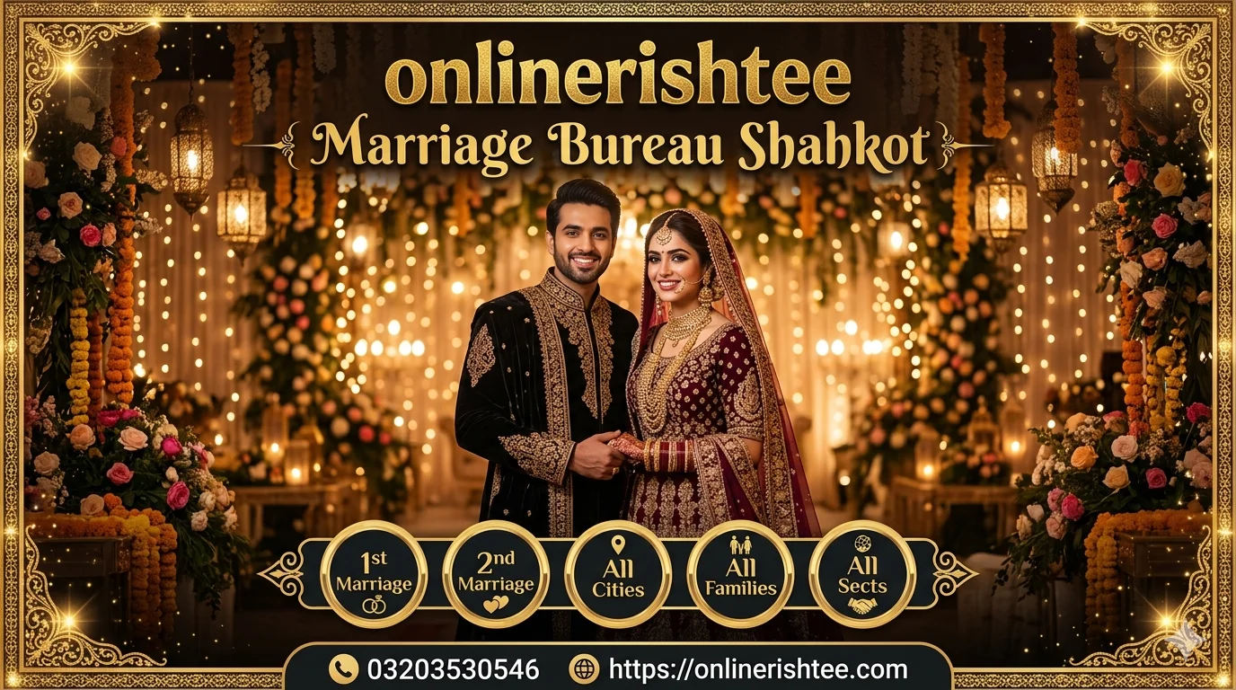 Professional Marriage Bureau Shahkot with 10+ Years Experience