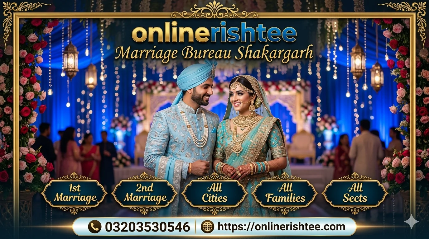 Expert Marriage Bureau Shakargarh with 30+ Daily Matches