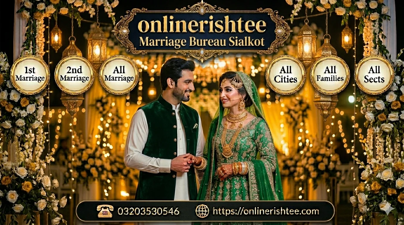 Experienced Marriage Bureau Sialkot with 12+ Matching Experts